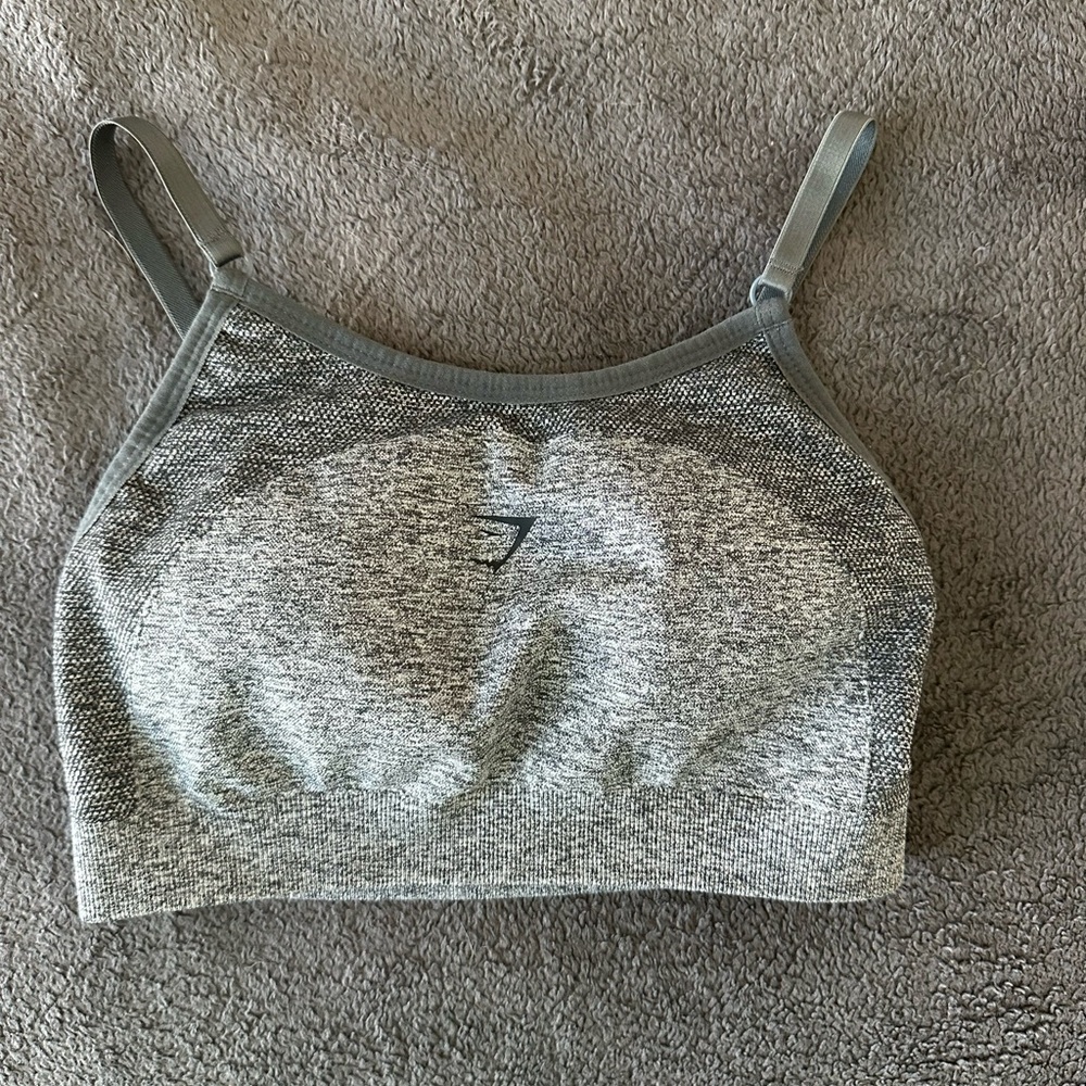 Gymshark Heather Gray Sports Bra